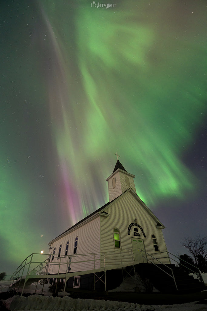 Paul Overhead Northern Lights - Main Image